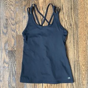GapFit Strappy Tank- Black- Size XS